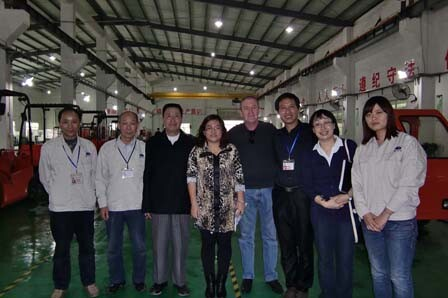  澳大利亞客戶來訪深圳霸特爾參觀指導